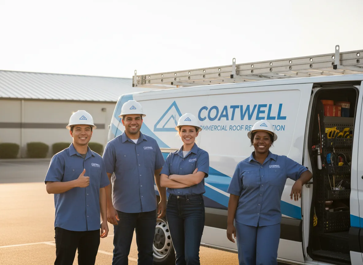 Commercial roof coating company in Sandstone, WV